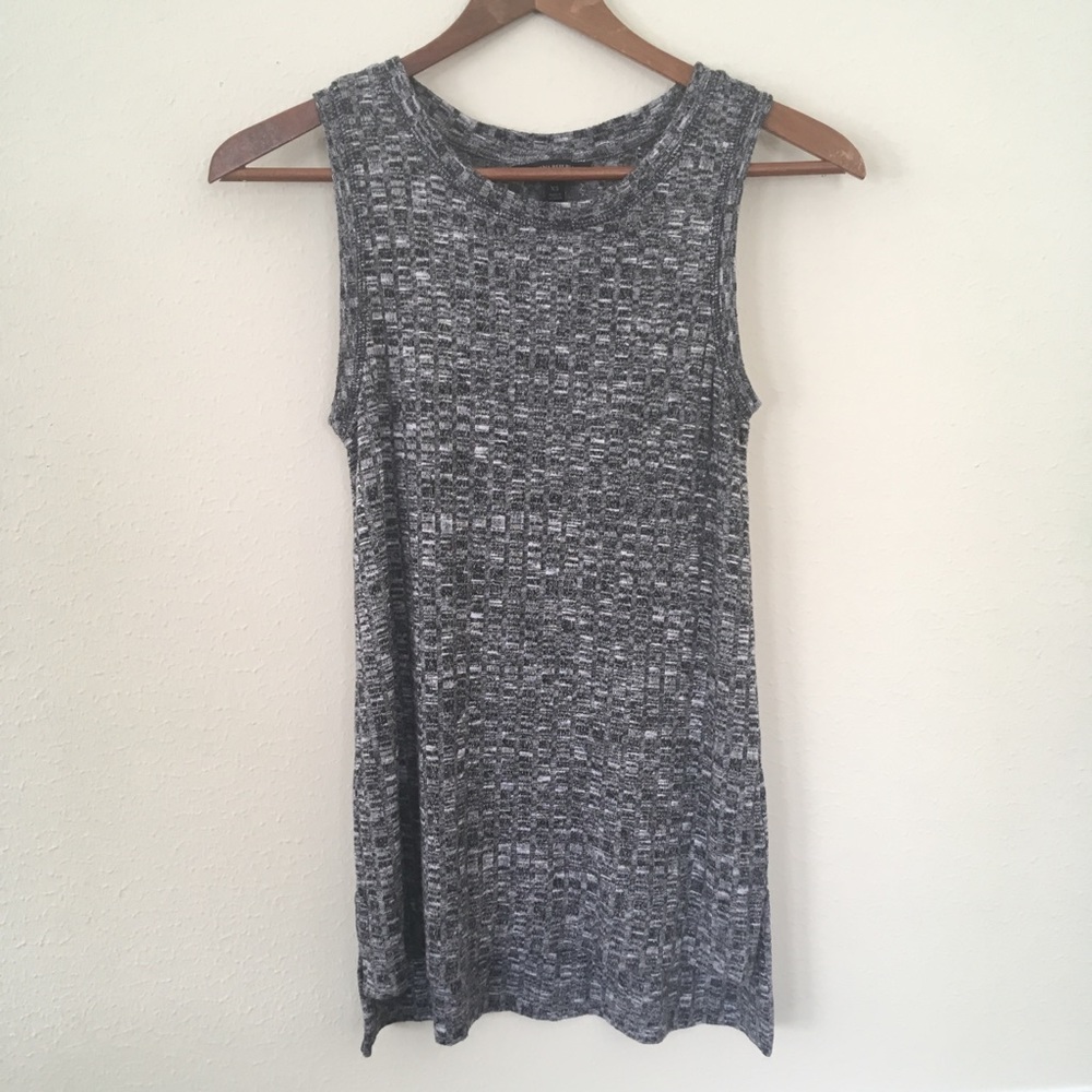 Super Soft Banana Republic Gray Heathered Tank Top